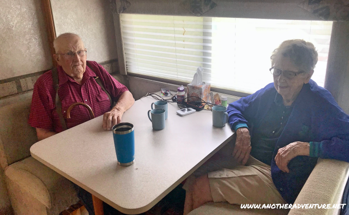 Pa and Granny in the RV